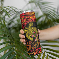 Papua New Guinea 50th Independence Day Skinny Tumbler Culture Spirit and Sovereignty DT02 - Polynesian Pride