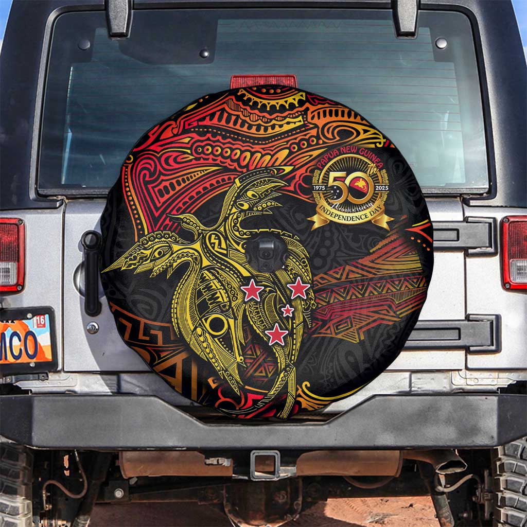 Papua New Guinea 50th Independence Day Spare Tire Cover Culture Spirit and Sovereignty DT02 Art - Polynesian Pride