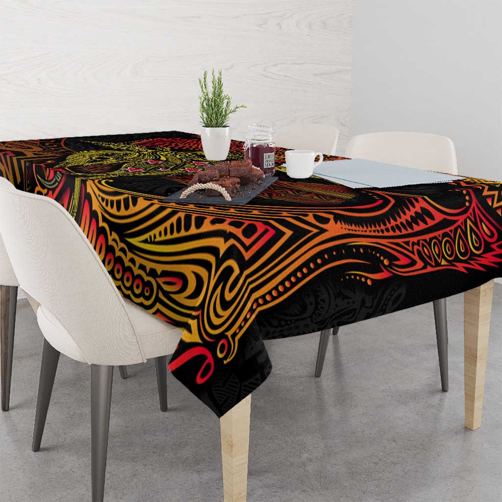 Papua New Guinea 50th Independence Day Tablecloth Culture Spirit and Sovereignty DT02 - Polynesian Pride