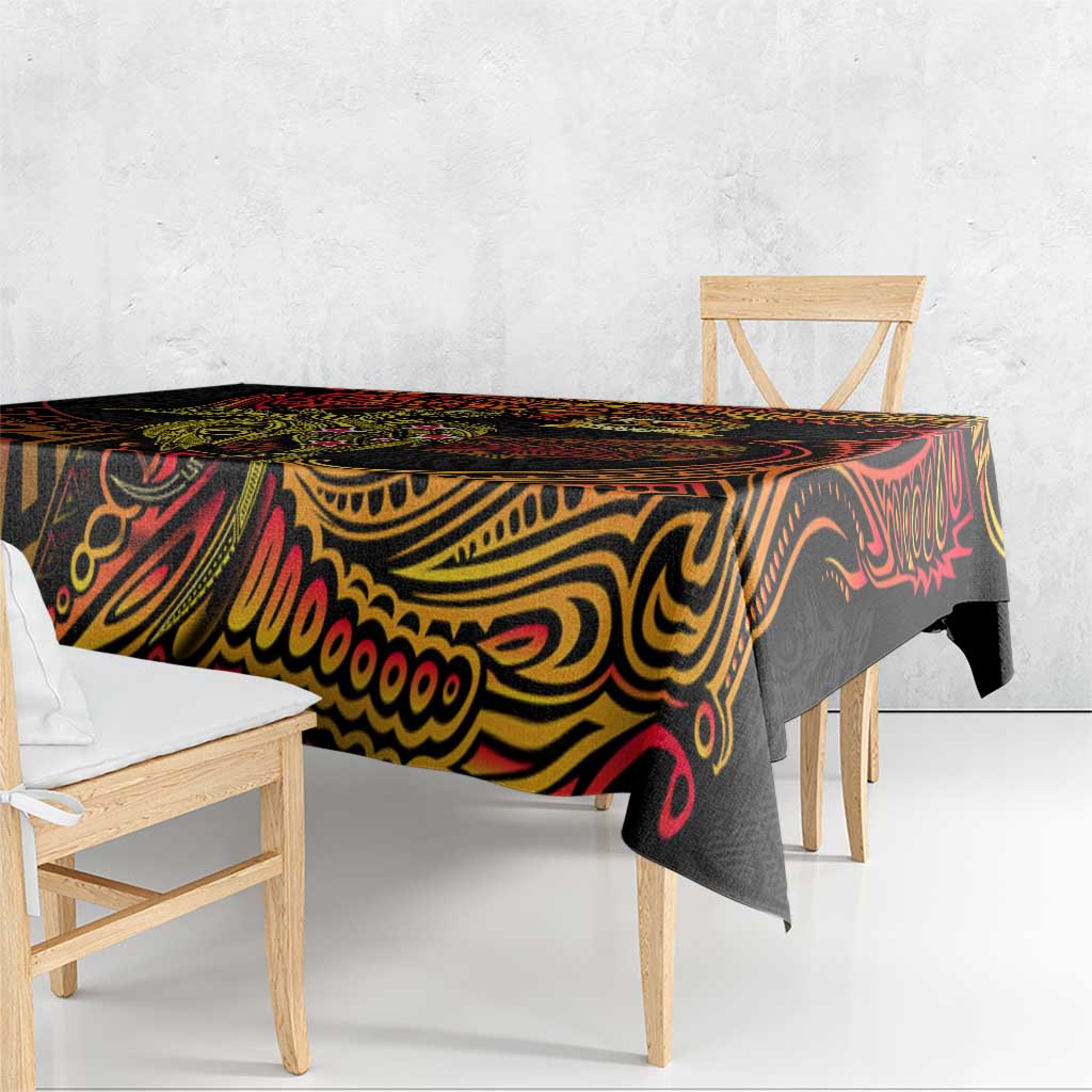 Papua New Guinea 50th Independence Day Tablecloth Culture Spirit and Sovereignty DT02 - Polynesian Pride