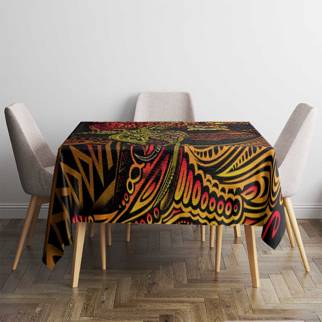 Papua New Guinea 50th Independence Day Tablecloth Culture Spirit and Sovereignty DT02 - Polynesian Pride