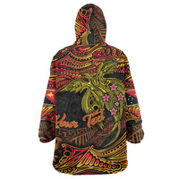 Papua New Guinea 50th Independence Day Wearable Blanket Hoodie Culture Spirit and Sovereignty DT02 - Polynesian Pride