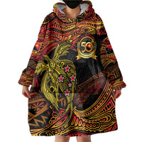 Papua New Guinea 50th Independence Day Wearable Blanket Hoodie Culture Spirit and Sovereignty DT02 - Polynesian Pride