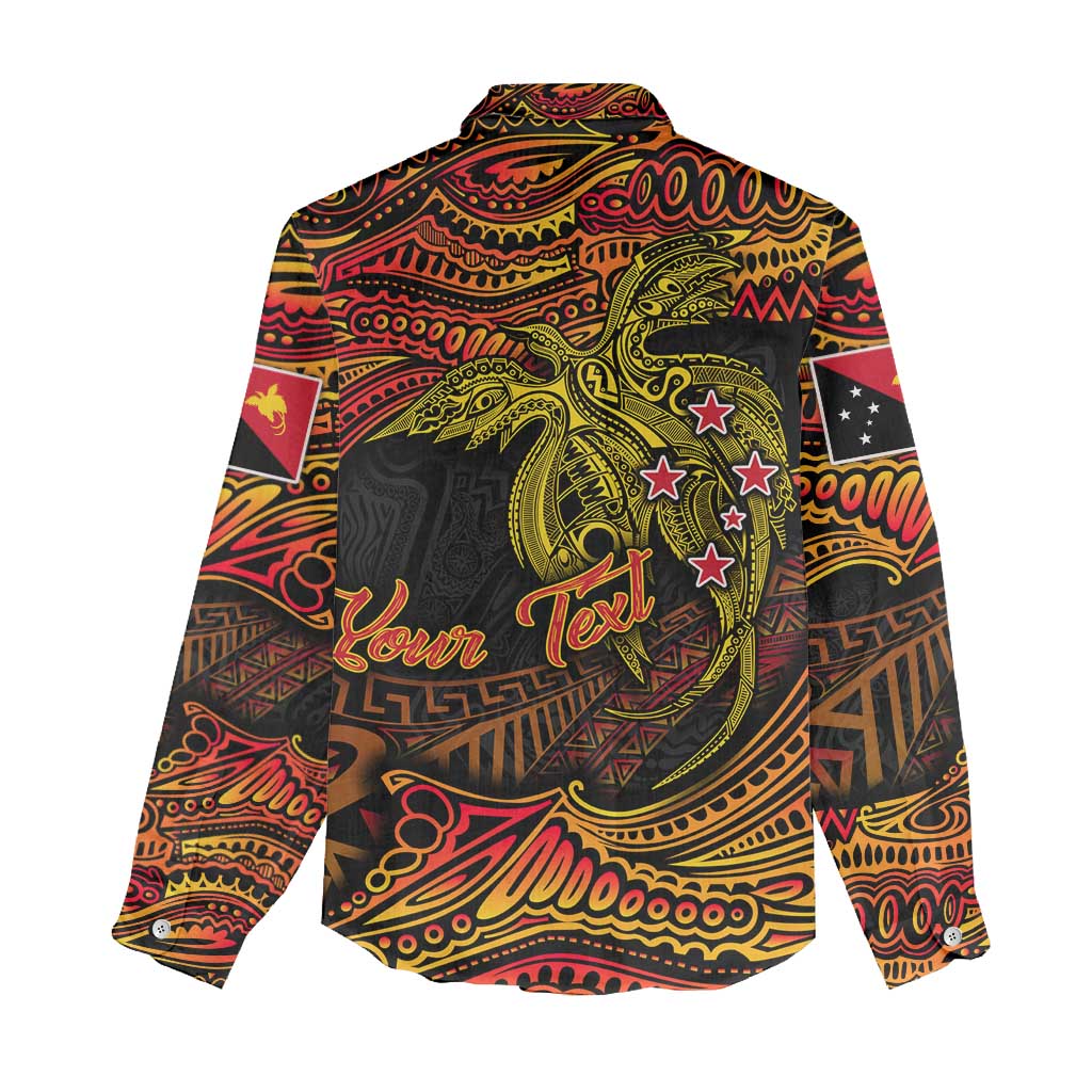 Papua New Guinea 50th Independence Day Women Casual Shirt Culture Spirit and Sovereignty DT02 - Polynesian Pride