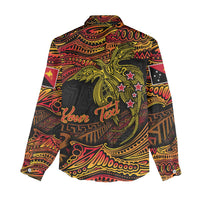 Papua New Guinea 50th Independence Day Women Casual Shirt Culture Spirit and Sovereignty DT02 - Polynesian Pride
