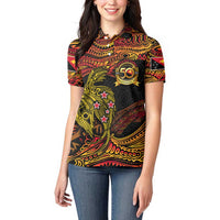 Papua New Guinea 50th Independence Day Women Polo Shirt Culture Spirit and Sovereignty DT02 - Polynesian Pride