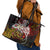 PNG 1975 - 2025 Leather Tote Bag Papua New Guinea 50th Independence Anniversary