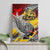 Papua New Guinea 50th Independence Day Canvas Wall Art Celebrate Our History, Inspire Our Future