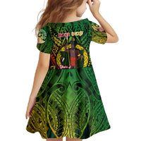 Vanuatu 45th Independence Anniversary Family Matching Summer Maxi Dress and Hawaiian Shirt Embracing Our Traditions Shaping Our Future DT02 - Polynesian Pride