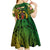 Vanuatu 45th Independence Anniversary Kid Short Sleeve Dress Embracing Our Traditions Shaping Our Future