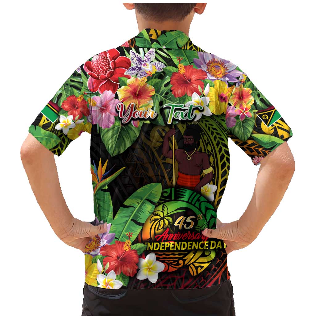 45th Anniversary of Freedom Vanuatu Family Matching Mermaid Dress and Hawaiian Shirt Island Pride Cultural Power Pacific Unity DT02 - Polynesian Pride