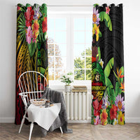 45th Anniversary of Freedom Vanuatu Window Curtain Island Pride Cultural Power Pacific Unity