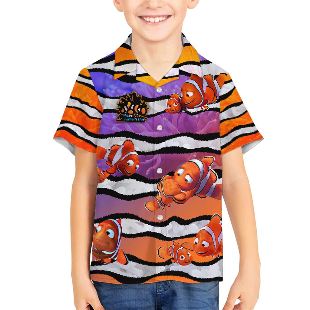 The Ocean Best Dad Family Matching Off Shoulder Maxi Dress and Hawaiian Shirt Like Marlin Happy Fathers Day To a True Hero DT02 Son's Shirt Art - Polynesian Pride