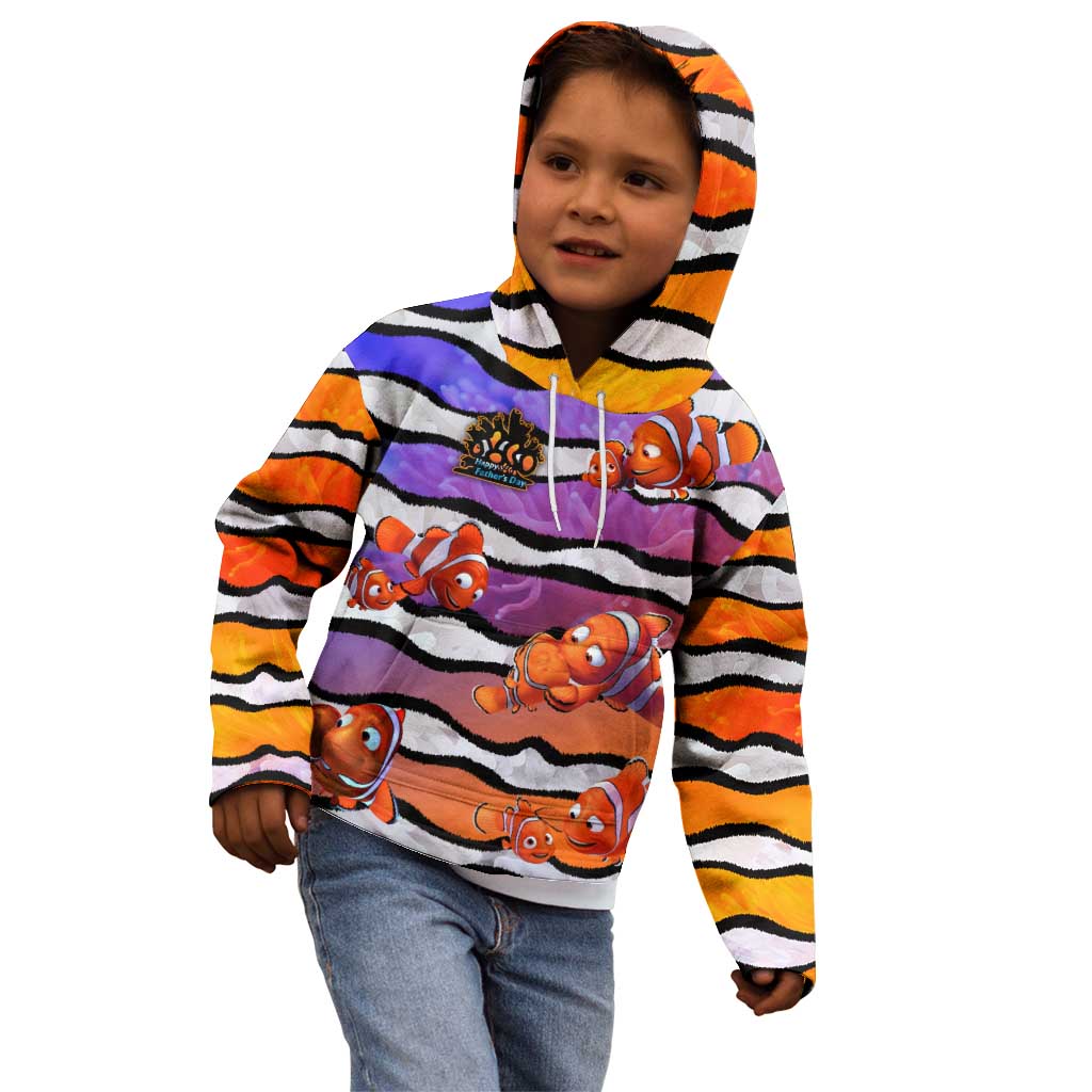 The Ocean Best Dad Kid Hoodie Like Marlin Happy Fathers Day To a True Hero - Polynesian Pride