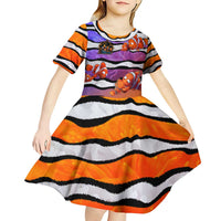 The Ocean Best Dad Kid Short Sleeve Dress Like Marlin Happy Fathers Day To a True Hero - Polynesian Pride