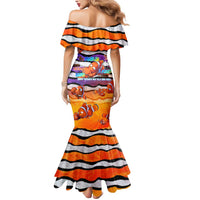The Ocean Best Dad Mermaid Dress Like Marlin Happy Fathers Day To a True Hero - Polynesian Pride