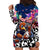 Personalized Kiwi New Zealand Rugby Hoodie Dress Kiwis Mascot Tropical Pattern
