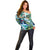 Wailua Falls Hawaii Off Shoulder Sweater Kauai Natural Beauty