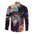 Personalized Amelika Samoa Sharks Polynesia Long Sleeve Button Shirt American Samoa