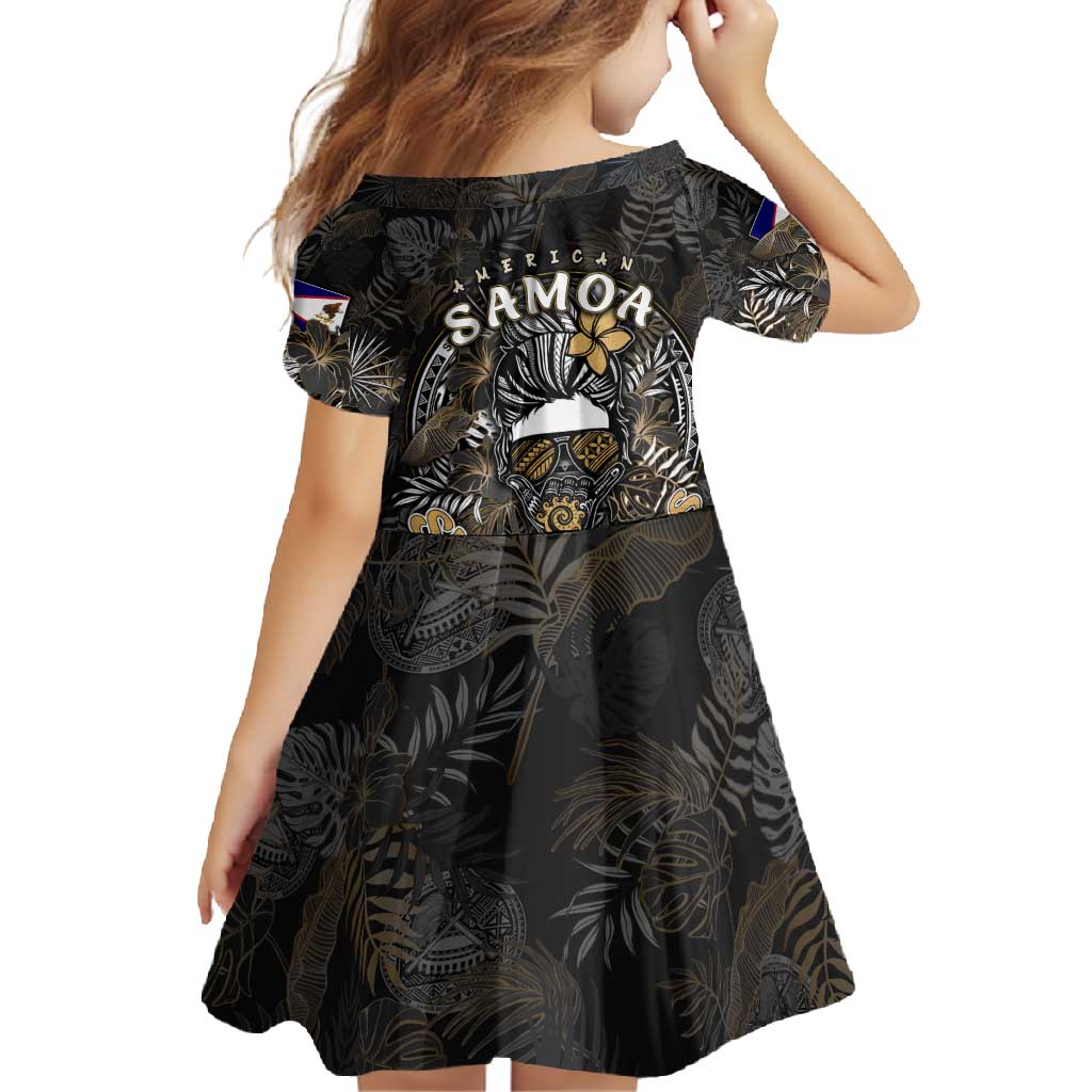 Personalized Shaka Girls America Samoa Family Matching Summer Maxi Dress and Hawaiian Shirt Tropical Flowers Vintage DT02 - Polynesian Pride