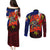 Philippines Lapu Lapu Couples Matching Puletasi Dress and Long Sleeve Button Shirt Chief Filipino Tattoo DT02 - Polynesian Pride