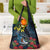 New Zealand Tui Bird Grocery Bag Maori Koru Mix Pohutukawa