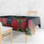 New Zealand Tui Bird Tablecloth Maori Koru Mix Pohutukawa