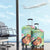 Hawaii Father's Day Luggage Cover Happy Father And Child