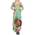 Personalised Hawaii Father's Day Summer Maxi Dress Happy Father And Child