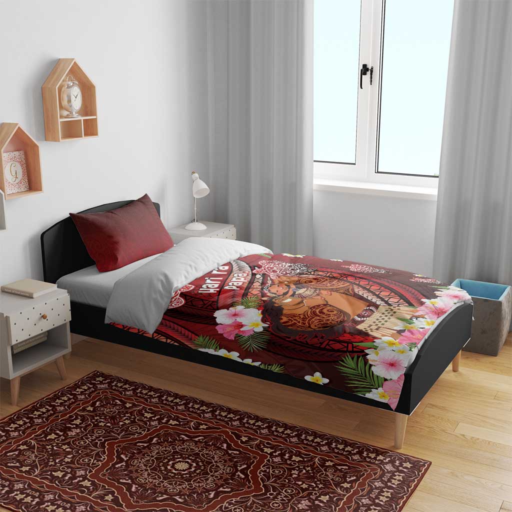 New Zealand Father's Day Bedding Set Happy Father And Child