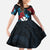 Hawaii Butterfly Family Matching Off Shoulder Maxi Dress and Hawaiian Shirt Kanaka Maoli Mix Hibiscus