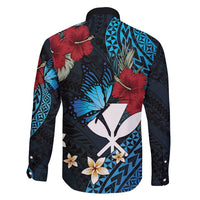 Hawaii Butterfly Family Matching Puletasi and Hawaiian Shirt Kanaka Maoli Mix Hibiscus DT04 - Polynesian Pride