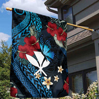 Hawaii Butterfly Garden Flag Kanaka Maoli Mix Hibiscus DT04 - Polynesian Pride