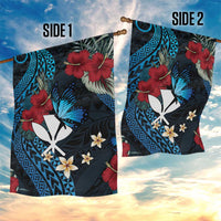 Hawaii Butterfly Garden Flag Kanaka Maoli Mix Hibiscus DT04 - Polynesian Pride