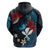 Hawaii Butterfly Hoodie Kanaka Maoli Mix Hibiscus