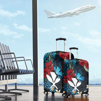 Hawaii Butterfly Luggage Cover Kanaka Maoli Mix Hibiscus DT04 - Polynesian Pride