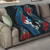 Hawaii Butterfly Quilt Kanaka Maoli Mix Hibiscus