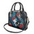 Hawaii Butterfly Shoulder Handbag Kanaka Maoli Mix Hibiscus