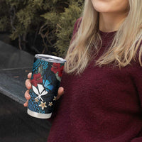 Hawaii Butterfly Tumbler Cup Kanaka Maoli Mix Hibiscus