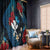 Hawaii Butterfly Window Curtain Kanaka Maoli Mix Hibiscus