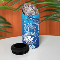 Hawaii 4 in 1 Can Cooler Tumbler Turtle With Hammerhead Shark Oceanic DT04 - Polynesian Pride