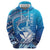 Hawaii Hoodie Turtle With Hammerhead Shark Oceanic