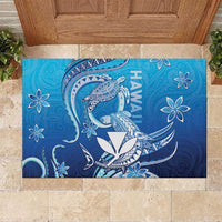 Hawaii Rubber Doormat Turtle With Hammerhead Shark Oceanic