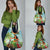 Hawaii Lei Day Grocery Bag Hula Girl With Tropical Forest