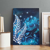 New Zealand Matariki Canvas Wall Art Maori Koru Mix Silver Fern DT04 - Polynesian Pride