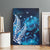 New Zealand Matariki Canvas Wall Art Maori Koru Mix Silver Fern