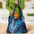 New Zealand Matariki Grocery Bag Maori Koru Mix Silver Fern