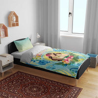 Hawaii Mother's Day Bedding Set I Love You Mom