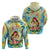 Personalised Hawaii Mother's Day Hoodie I Love You Mom
