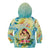 Personalised Hawaii Mother's Day Kid Hoodie I Love You Mom